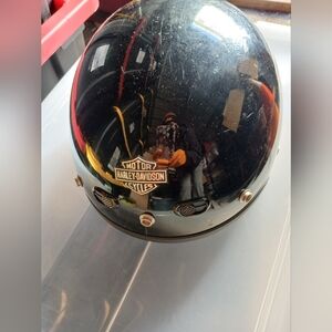 🎄🎁Harley Davidson Half Helmet Small